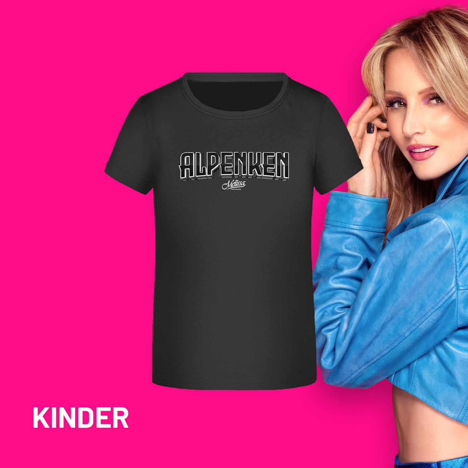 Schriftzug Alpenken - T-Shirt