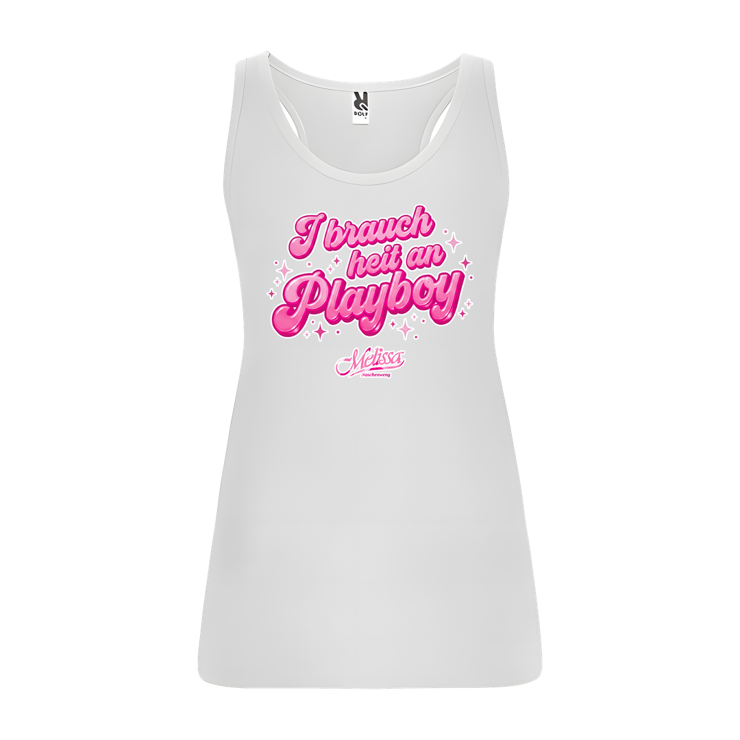 Playboy Tanktop Weiß