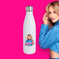 Edelstahl Trinkflasche "Alpenbarbie" 500ml
