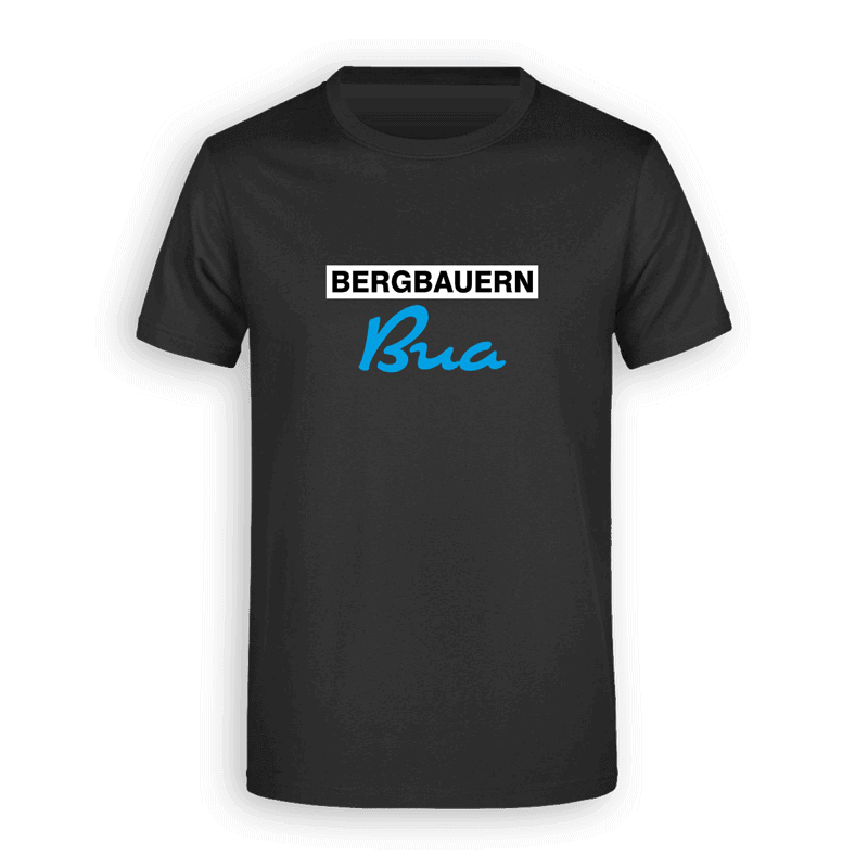 T-Shirt "Bergbauern Bua" Herren