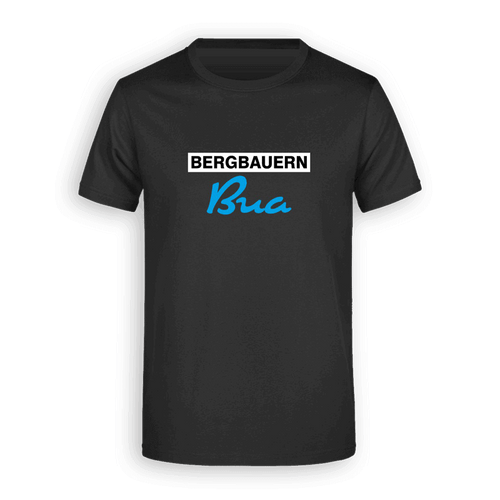 T-Shirt "Bergbauern Bua" Herren