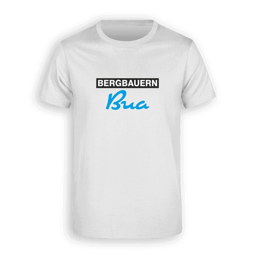 T-Shirt "Bergbauern Bua" Herren