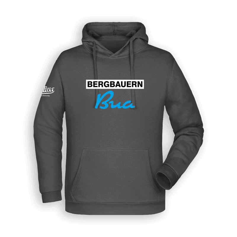 Hoodie "Bergbauern Bua" Herren