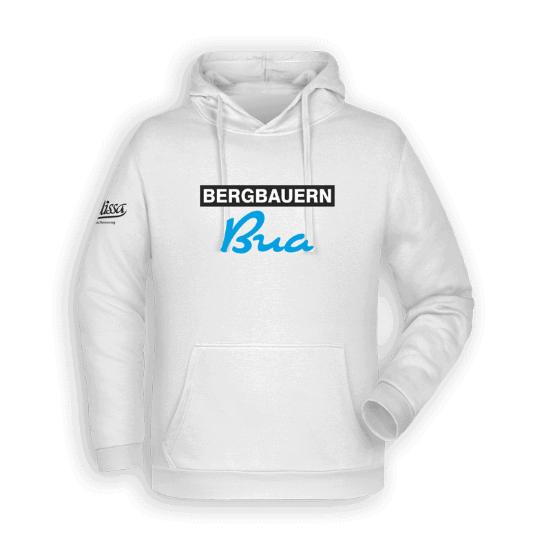 Hoodie "Bergbauern Bua" Herren