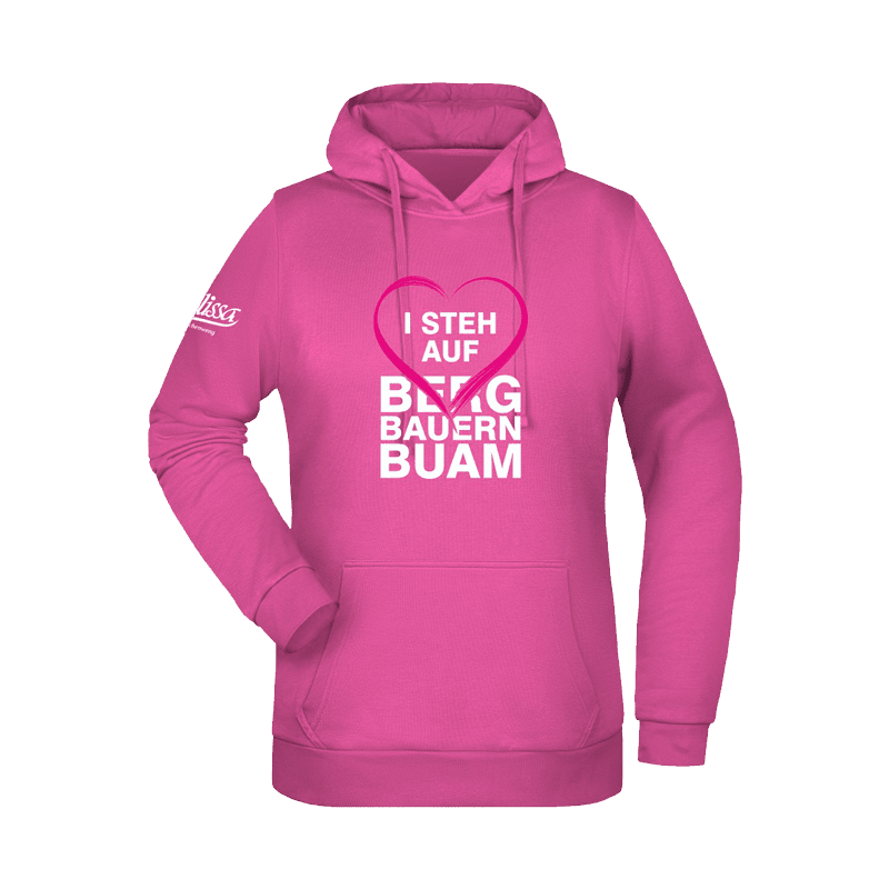 Hoodie "I Steh Auf Bergbauernbuam" Damen