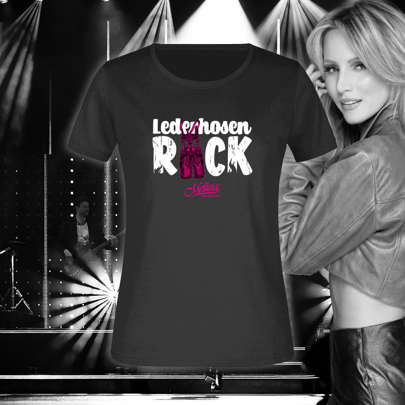 T-Shirt "LederHosenRock" Damen