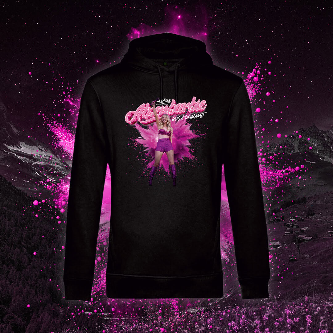 Hoodie "Rosa Dynamit" Herren