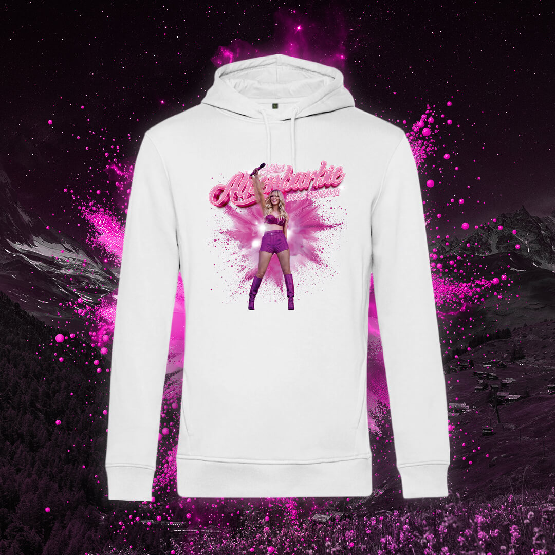 Hoodie "Rosa Dynamit" Herren