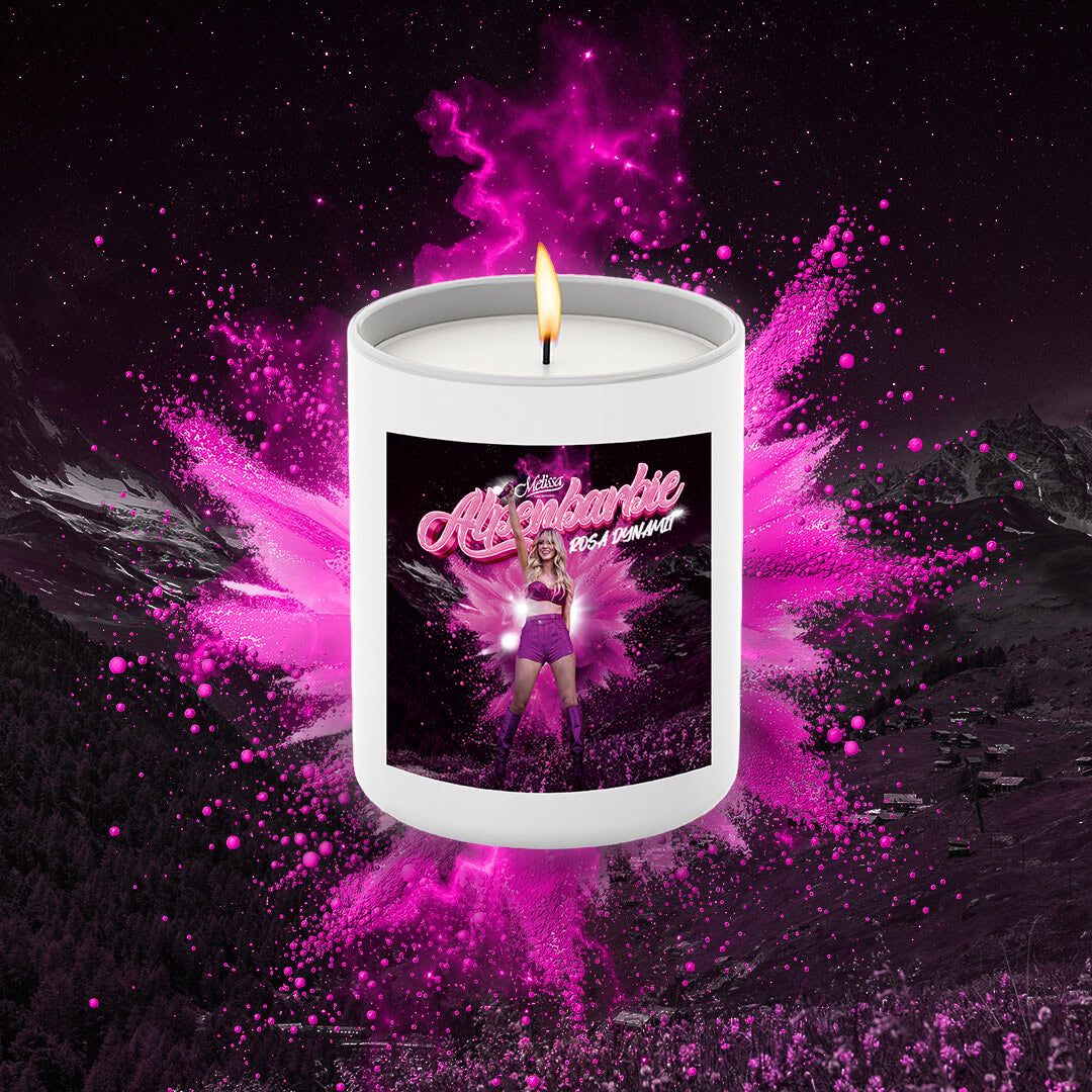 Kerze „Rosa Dynamit“
