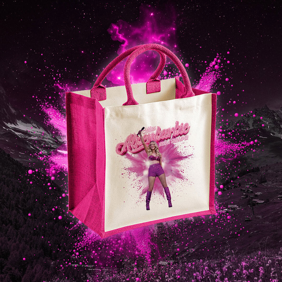 Shopper "Rosa Dynamit" kurzer Henkel