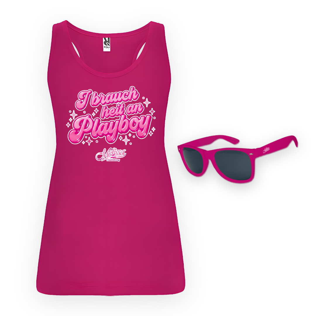Playboy Bundle Pink + Brille Pink
