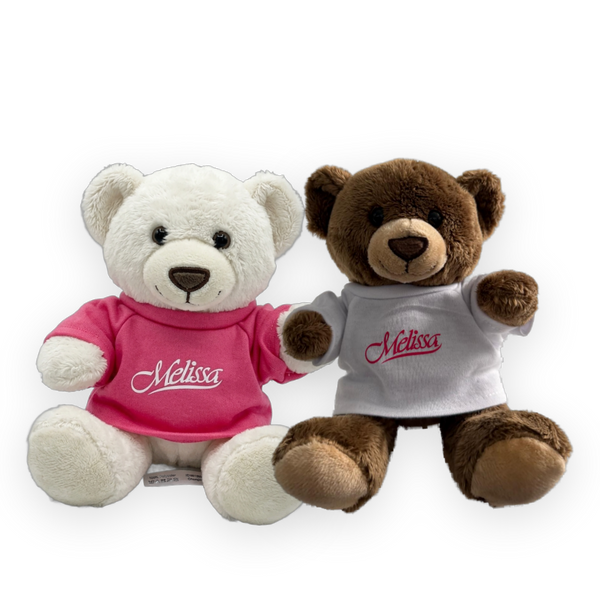 Melissa Teddybär Kuschelpack – beide Fan-Teddybären (Hell + Dunkel) zusammen