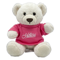 Melissa Naschenweng Teddybär mit pinkem Melissa-Shirt